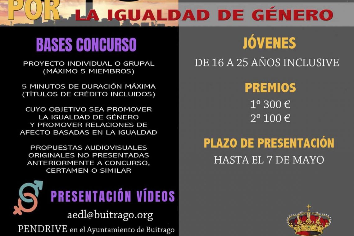 I Concurso de vídeo "por la igualdad de género"