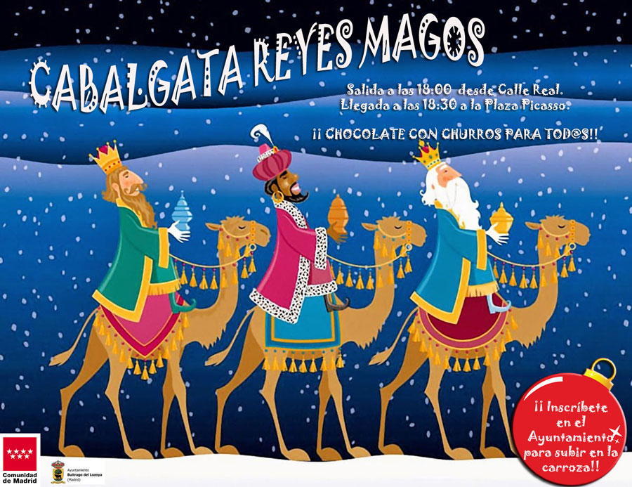 Cabalgata de los Reyes Magos en Buitrago