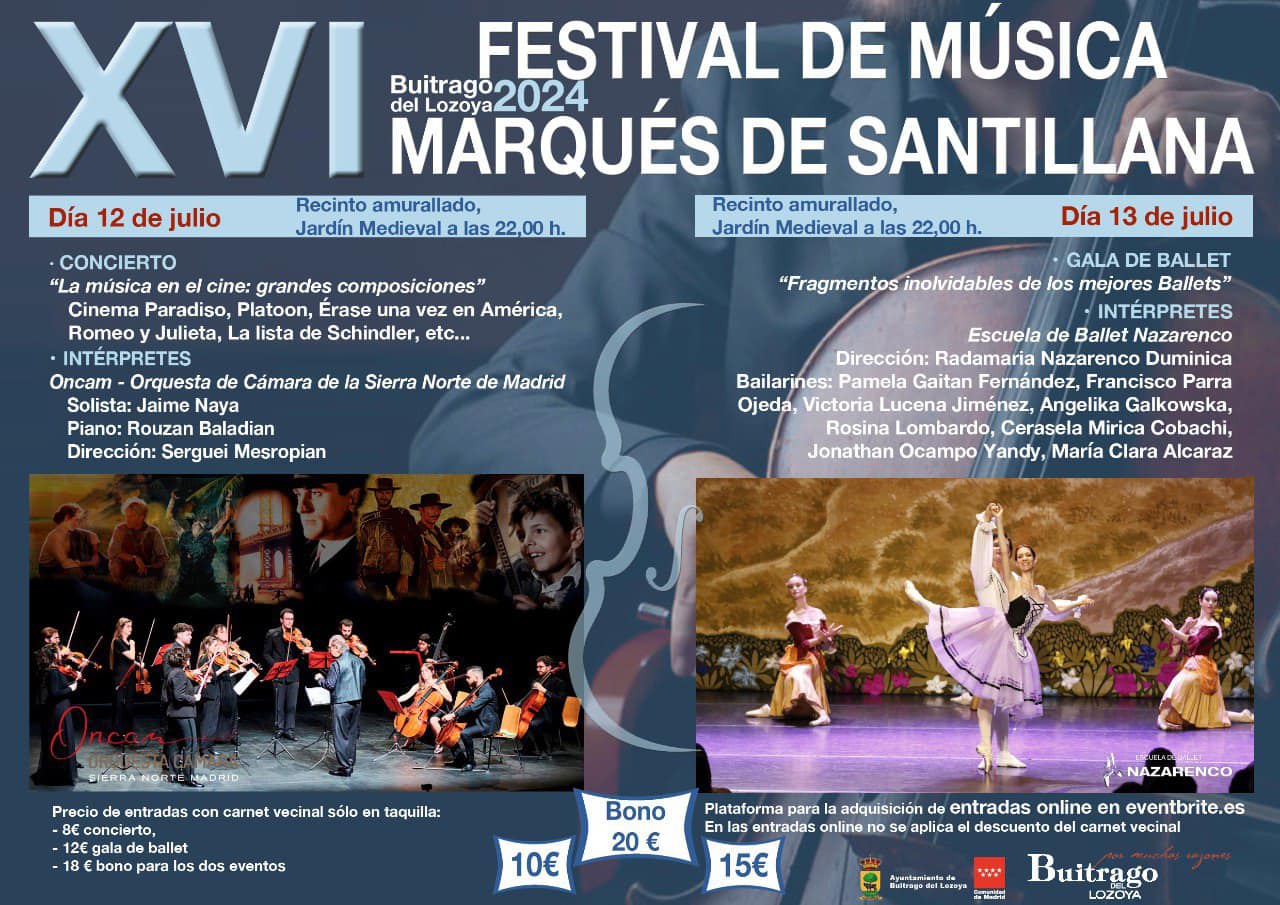 XVI Festival de música Marqués de Santillana