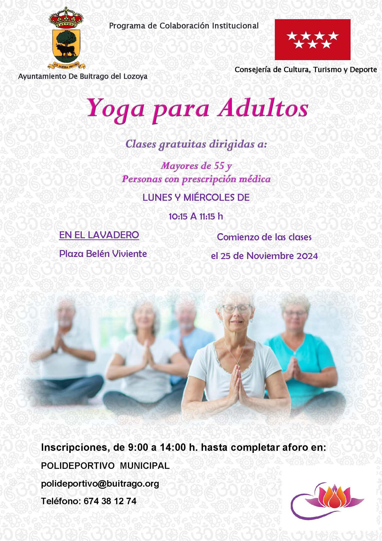 Yoga en Buitrago