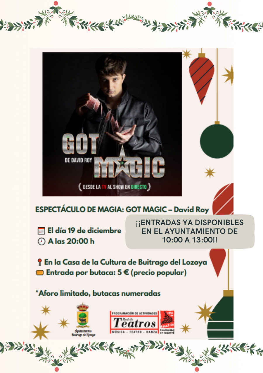 Got Magic Magia en Buitrago