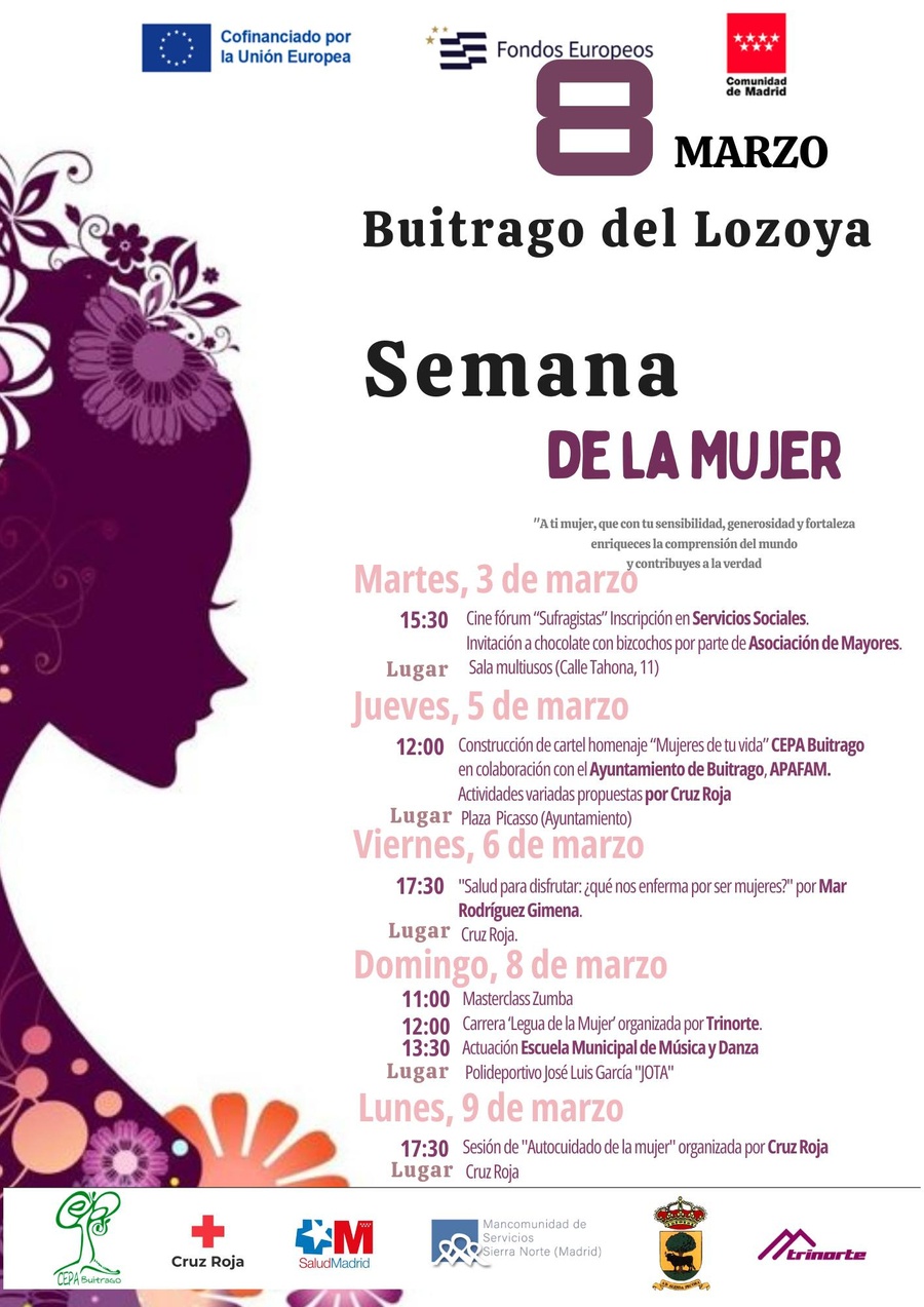 8M, semana de la Mujer