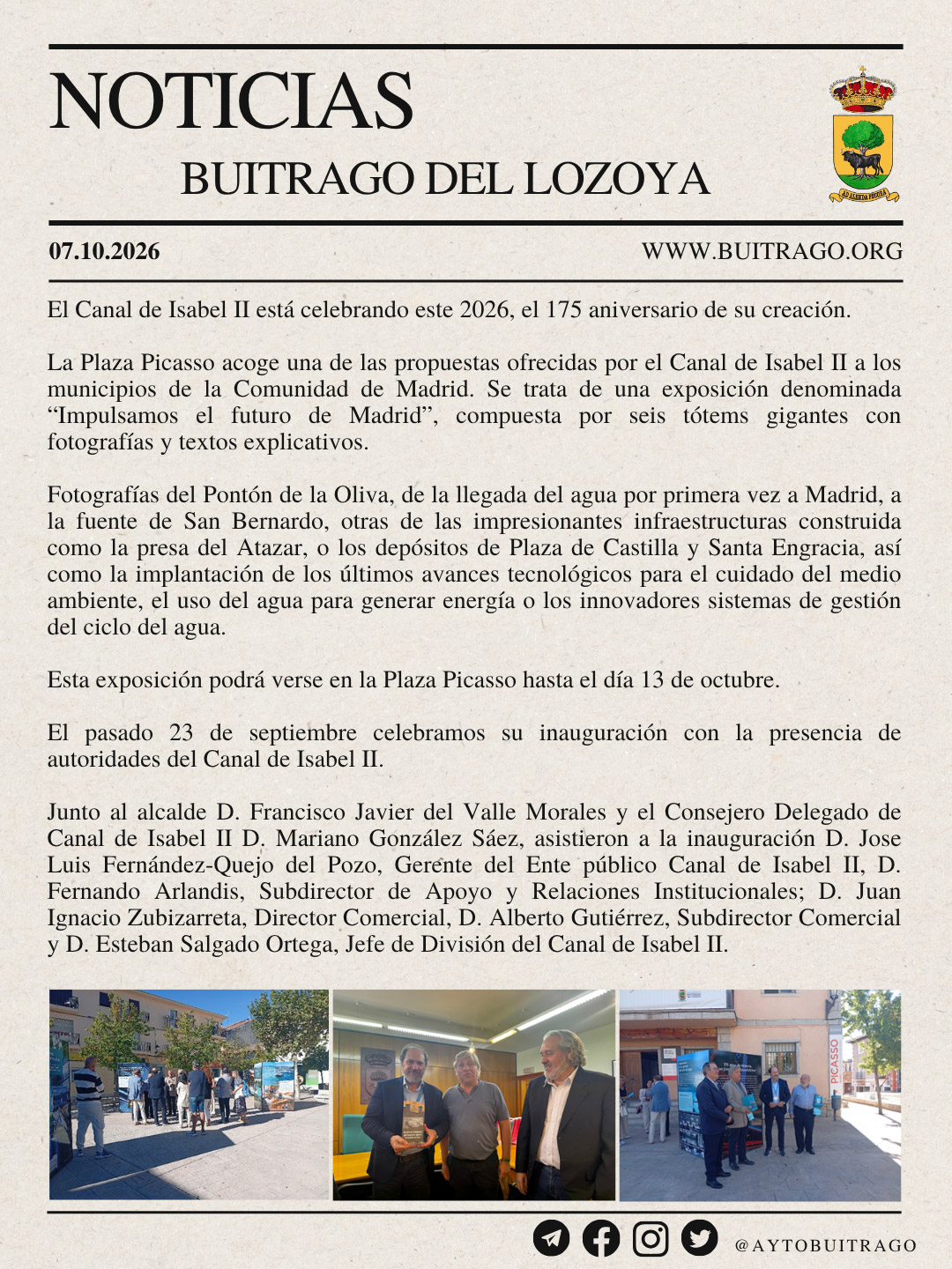 noticia canal oct 26