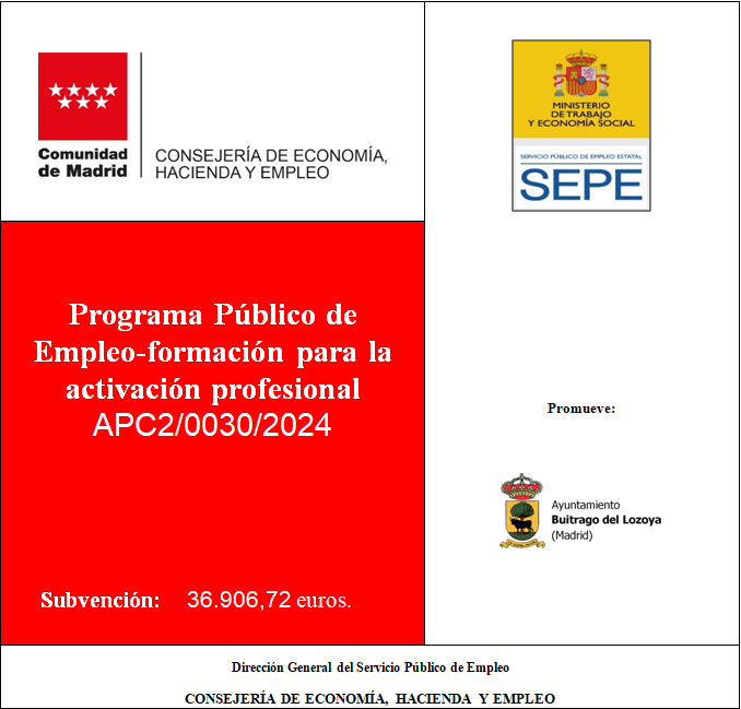 Buitrago programa empleo activacion