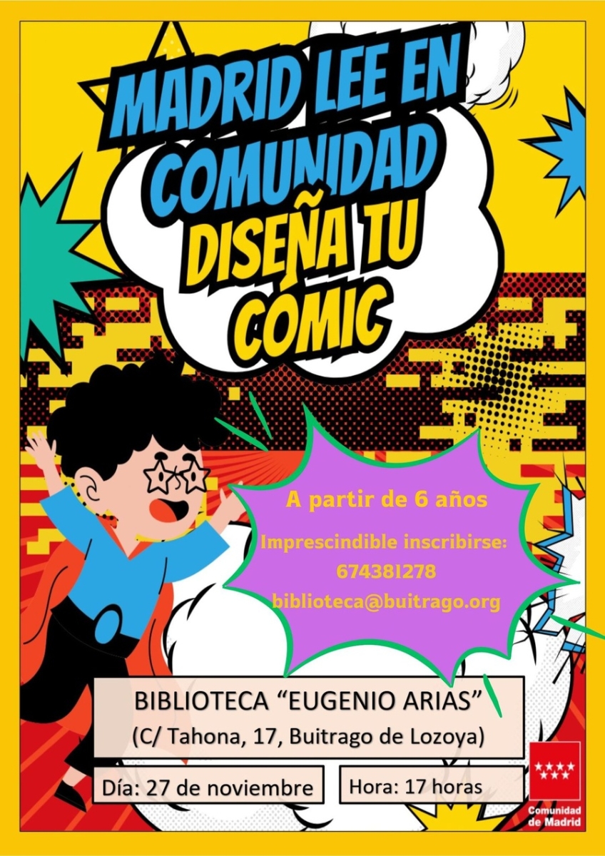 Madrid-lee-en-comunidad-diseña-tu-comic