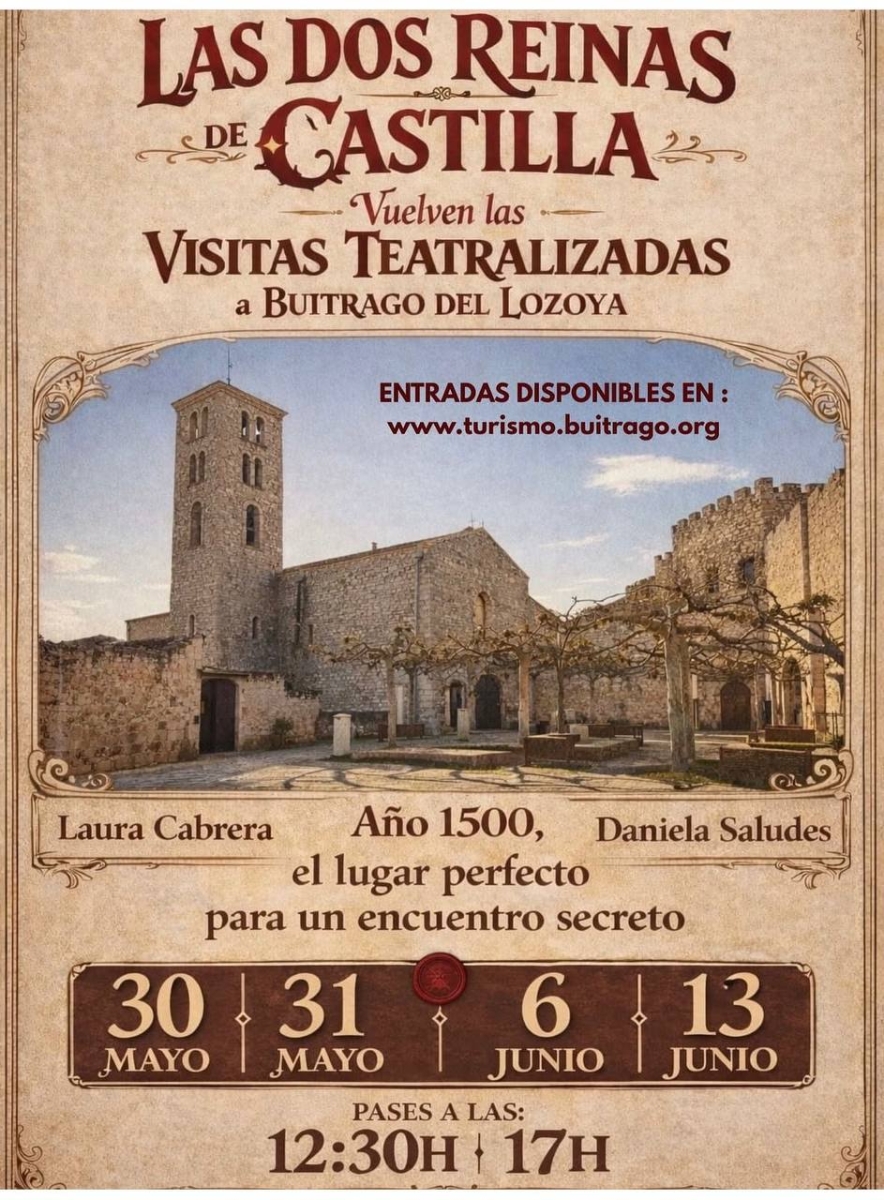 Visitas-teatralizadas-en-Buitrago-Las-dos-reinas-de-Castilla-may-jun-2026