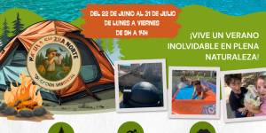 Campamento de verano Buitrago del Lozoya. Área recreativa Riosequillo