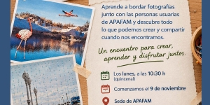 Taller: "de una fotografía a una historia bordada"