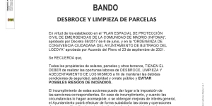 BANDO: desbroce y limpieza de parcelas