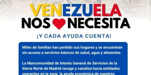Venezuela nos necesita ¡y cada ayuda cuenta!