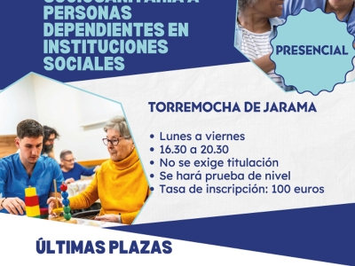 Curso de atención sociosanitaria a personas dependientes en instituciones sociales