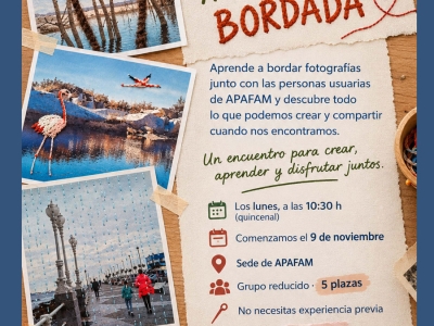 Taller: "de una fotografía a una historia bordada"