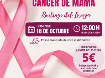VI Marcha solidaria contra el cáncer de mama