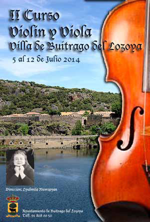 II Curso Violin y Viola Villa de Buitrago