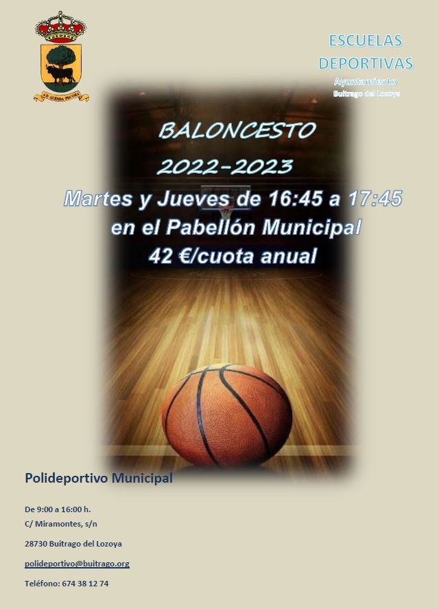 Baloncesto Buitrago del Lozoya