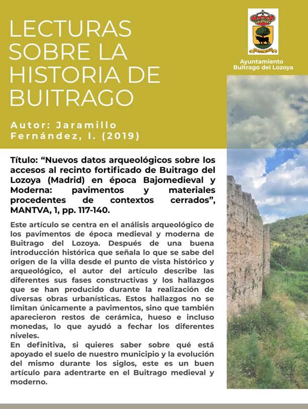 Lecturas sobre la historia de Buitrago